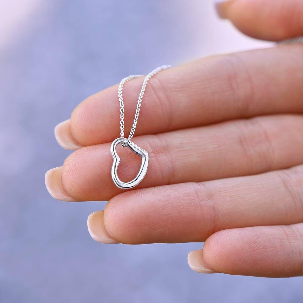 Delicate Heart Necklace - Gifts for Her