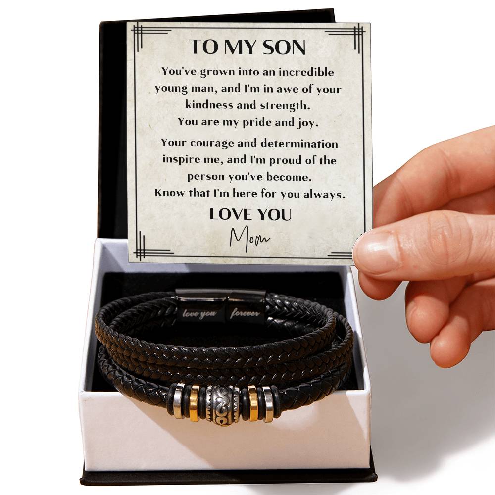To My Son Bracelet from Mom